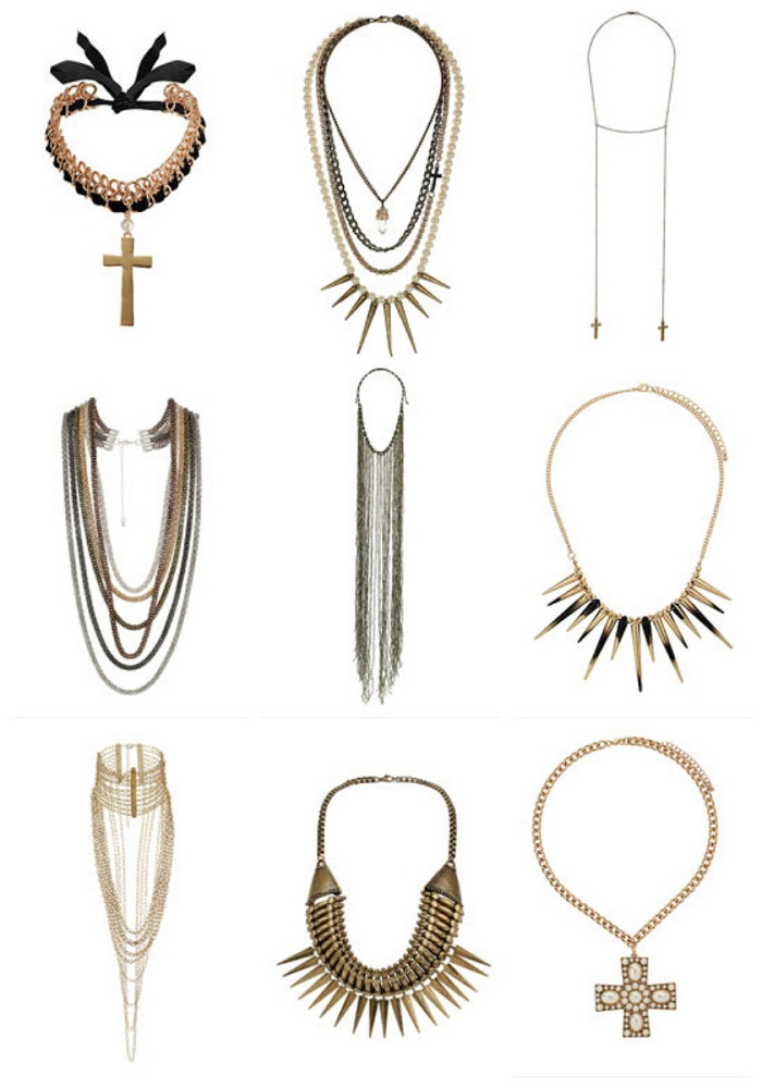 topshop jewellery for A/W 2012-13 by It-Girl