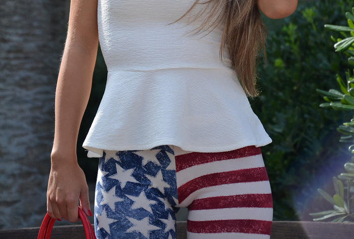 american leggins and peplum top - It-girl by Eleonora Petrella
