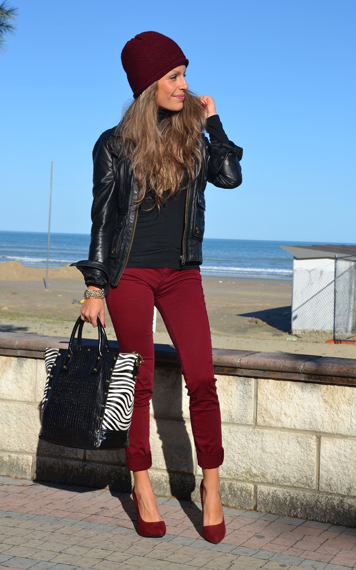 burgundy trend - It-girl by Eleonora Petrella