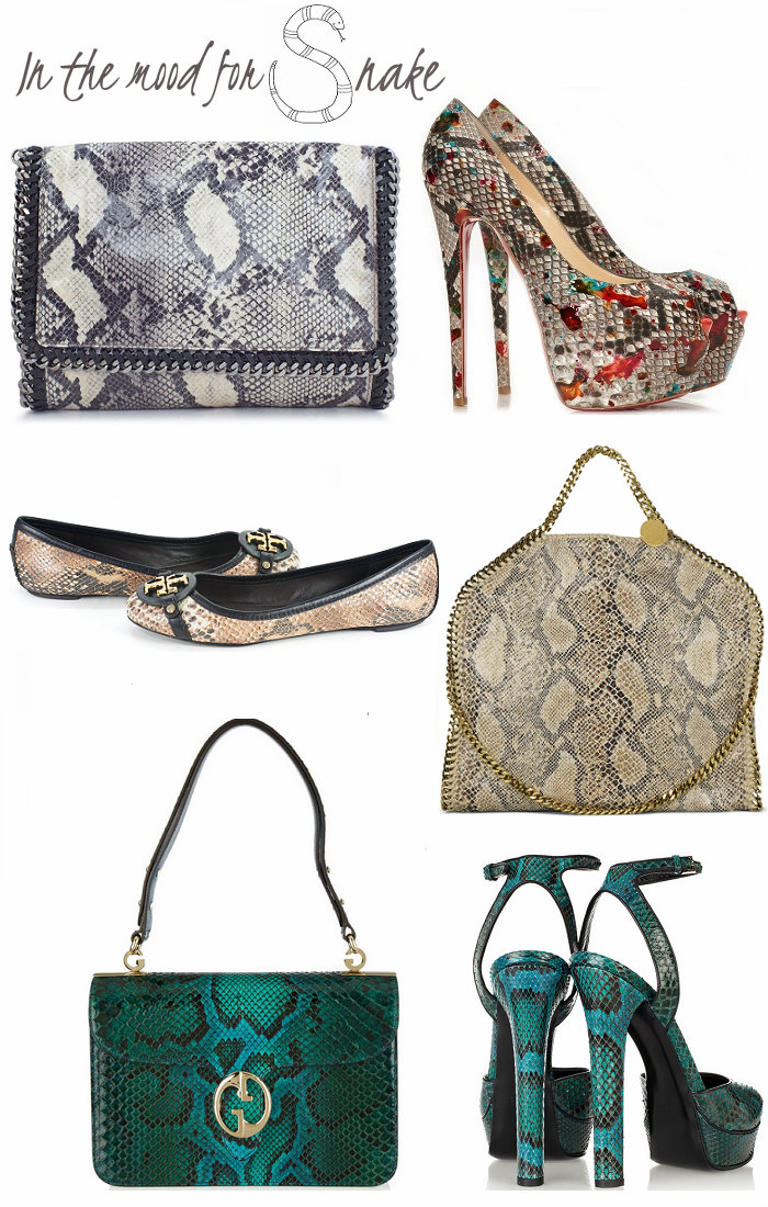 snake python trend F/W 2012-13 - It-girl by Eleonora Petrella