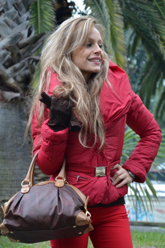 Pinko red passion jacket