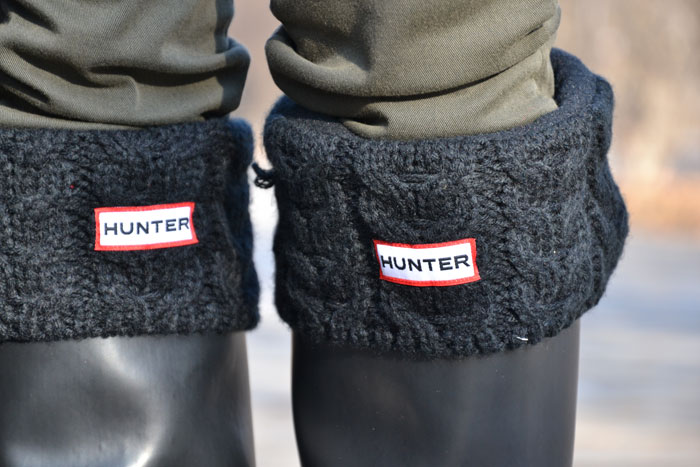 Zara Trousers and Hunter Original Tour boots - It-girl by Eleonora Petrella