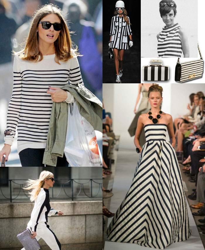 Black and white jail stripes trend S/S 2013 - It-Girl by Eleonora Petrella
