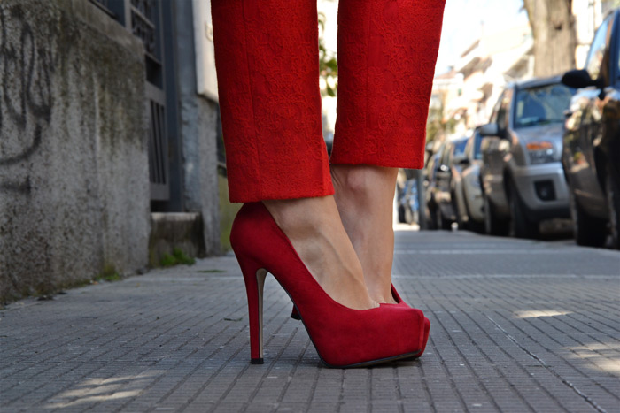Zara blazer and pants S/s 2013 - It-Girl italian fashion blog by Eleonora Petrella