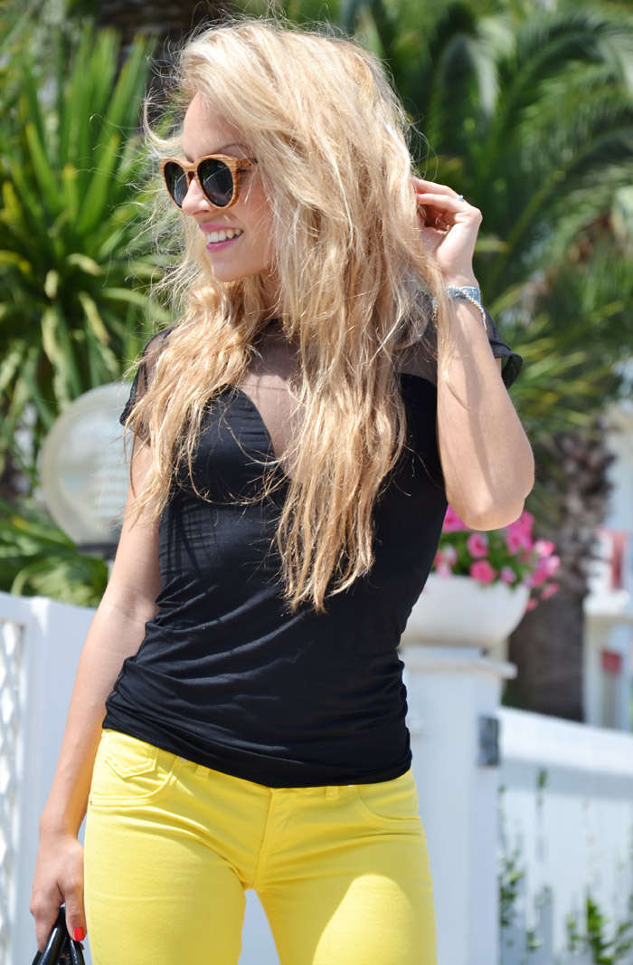 Palens sunglasses and Freesoul jeggings - fashion blog It-Girl by Eleonora Petrella