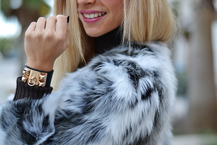 Choies faux fur coat, Hype Glass occhiali, Zalando Steve Madden Leena heels – outfit winter 2014 italian fashion blogger It-Girl by Eleonora Petrella