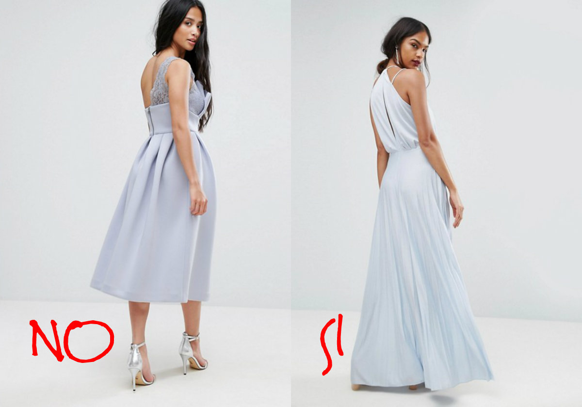 come scegliere il vestito giusto